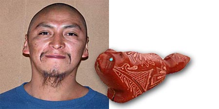 Adrian Cachini | Zuni Fetish Carver | Penfield Gallery of Indian Arts | Albuquerque | New Mexico