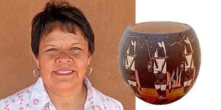 Ida Sahmie | Navajo Potter | Penfield Gallery of Indian Arts | Albuquerque | New Mexico