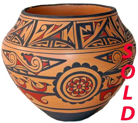 Joseph Latoma | San Felipe & Zuni Potter | Penfield Gallery of Indian Arts | Albuquerque | New Mexico