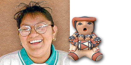 Vernita Toya | Jemez Storyteller Artist | Penfield Gallery of Indian Arts | Albuquerque | New Mexico