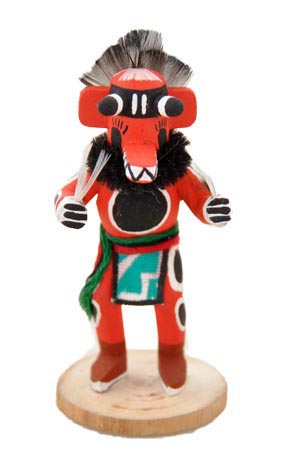 Adrian Leon | Acoma Bear Kachina Doll | Penfield Gallery of Indian Arts | Albuquerque, New Mexico