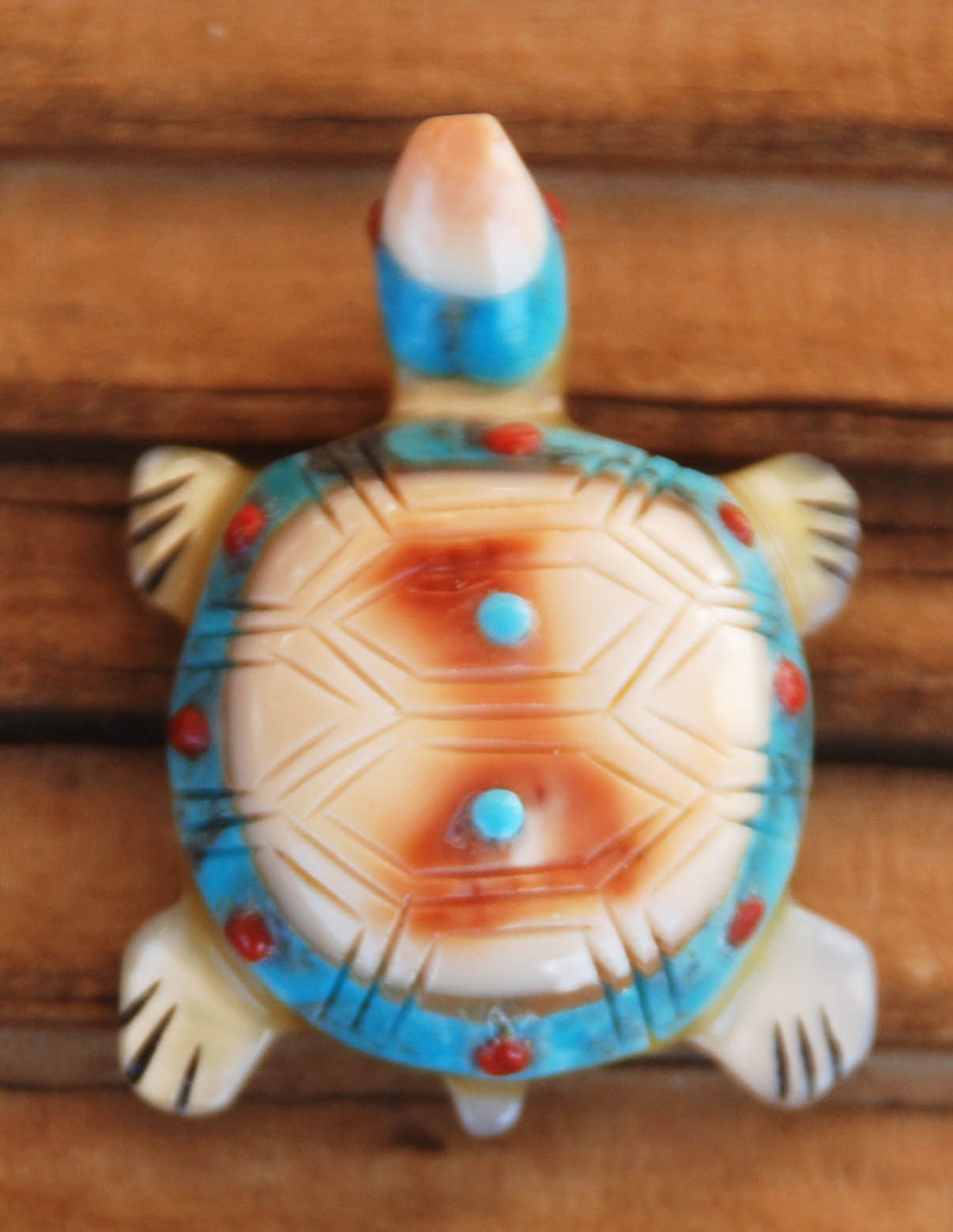 Andrew Quam | Zuni Turtle Fetish | Penfield Gallery of Indian Arts | Albuquerque, New Mexico