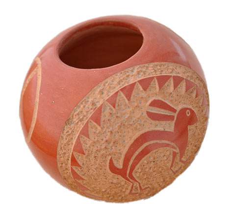 Art Cody Haungooah | Santa Clara or Kiowa Pot | Penfield Gallery of Indian Arts | Albuquerque, New Mexico