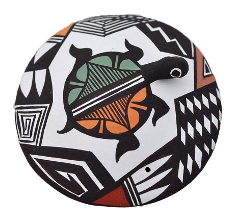 Carolyn Concho | Acoma Seed Pot | Penfield Gallery of Indian Arts | Albuquerque, New Mexico