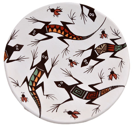 Carolyn Concho | Acoma Pueblo Plate or Bowl | Penfield Gallery of Indian Arts | Albuquerque, New Mexico