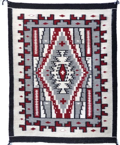 Julia Charley |  Navajo Ganado Rug | Penfield Gallery of Indian Arts | Albuquerque, New Mexico