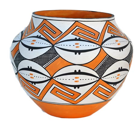 Robert Patricio | Acoma Olla Pot | Penfield Gallery of Indian Arts | Albuquerque, New Mexico