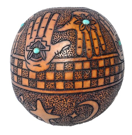 Tony McGregor | Gourd Art | Penfield Gallery of Indian Arts | Albuquerque, New Mexico